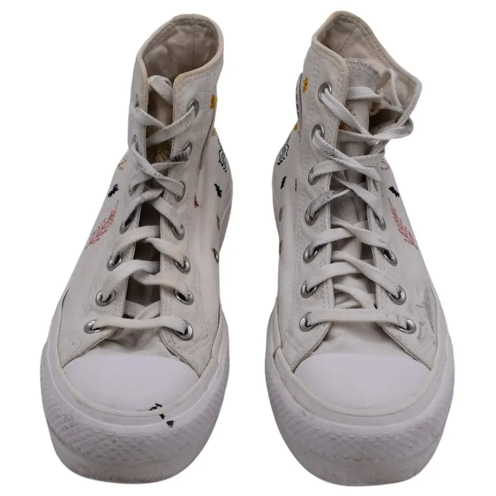 CONVERSE Chuck Taylor Platform High Top All Star It’s Ok To Wander Womens 7.5